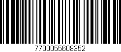 Código de barras (EAN, GTIN, SKU, ISBN): '7700055608352'
