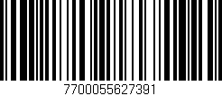 Código de barras (EAN, GTIN, SKU, ISBN): '7700055627391'