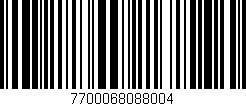Código de barras (EAN, GTIN, SKU, ISBN): '7700068088004'