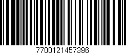 Código de barras (EAN, GTIN, SKU, ISBN): '7700121457396'