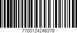 Código de barras (EAN, GTIN, SKU, ISBN): '7700124246379'