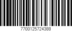 Código de barras (EAN, GTIN, SKU, ISBN): '7700125724388'