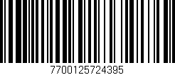 Código de barras (EAN, GTIN, SKU, ISBN): '7700125724395'