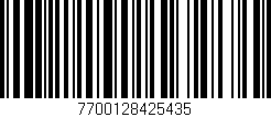 Código de barras (EAN, GTIN, SKU, ISBN): '7700128425435'