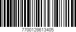 Código de barras (EAN, GTIN, SKU, ISBN): '7700128613405'