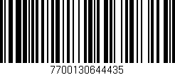 Código de barras (EAN, GTIN, SKU, ISBN): '7700130644435'