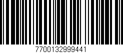 Código de barras (EAN, GTIN, SKU, ISBN): '7700132999441'