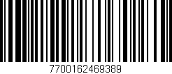 Código de barras (EAN, GTIN, SKU, ISBN): '7700162469389'