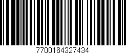 Código de barras (EAN, GTIN, SKU, ISBN): '7700164327434'