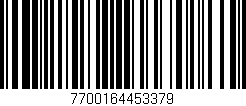 Código de barras (EAN, GTIN, SKU, ISBN): '7700164453379'