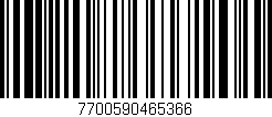 Código de barras (EAN, GTIN, SKU, ISBN): '7700590465366'