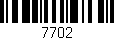Código de barras (EAN, GTIN, SKU, ISBN): '7702'
