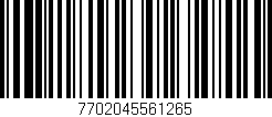 Código de barras (EAN, GTIN, SKU, ISBN): '7702045561265'