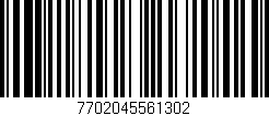 Código de barras (EAN, GTIN, SKU, ISBN): '7702045561302'