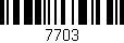 Código de barras (EAN, GTIN, SKU, ISBN): '7703'