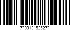 Código de barras (EAN, GTIN, SKU, ISBN): '7703131525277'