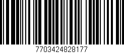 Código de barras (EAN, GTIN, SKU, ISBN): '7703424828177'