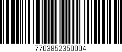 Código de barras (EAN, GTIN, SKU, ISBN): '7703852350004'