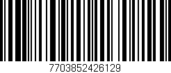Código de barras (EAN, GTIN, SKU, ISBN): '7703852426129'