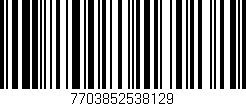 Código de barras (EAN, GTIN, SKU, ISBN): '7703852538129'