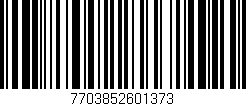 Código de barras (EAN, GTIN, SKU, ISBN): '7703852601373'
