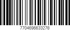 Código de barras (EAN, GTIN, SKU, ISBN): '7704696633278'