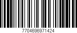Código de barras (EAN, GTIN, SKU, ISBN): '7704696971424'