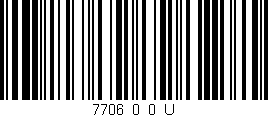 Código de barras (EAN, GTIN, SKU, ISBN): '7706_0_0_U'