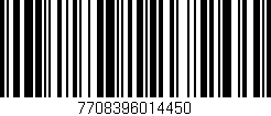 Código de barras (EAN, GTIN, SKU, ISBN): '7708396014450'