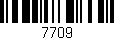 Código de barras (EAN, GTIN, SKU, ISBN): '7709'