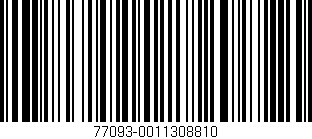 Código de barras (EAN, GTIN, SKU, ISBN): '77093-0011308810'