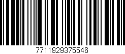 Código de barras (EAN, GTIN, SKU, ISBN): '7711929375546'