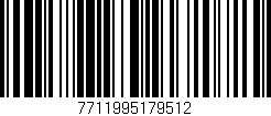 Código de barras (EAN, GTIN, SKU, ISBN): '7711995179512'