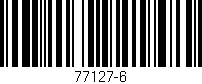 Código de barras (EAN, GTIN, SKU, ISBN): '77127-6'