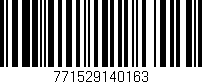 Código de barras (EAN, GTIN, SKU, ISBN): '771529140163'