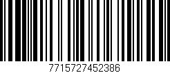 Código de barras (EAN, GTIN, SKU, ISBN): '7715727452386'