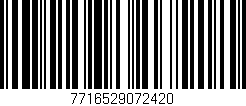 Código de barras (EAN, GTIN, SKU, ISBN): '7716529072420'