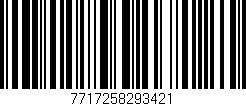 Código de barras (EAN, GTIN, SKU, ISBN): '7717258293421'