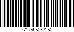 Código de barras (EAN, GTIN, SKU, ISBN): '7717595267253'