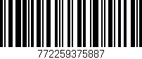Código de barras (EAN, GTIN, SKU, ISBN): '772259375887'