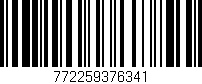 Código de barras (EAN, GTIN, SKU, ISBN): '772259376341'
