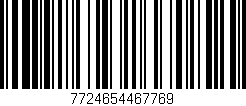 Código de barras (EAN, GTIN, SKU, ISBN): '7724654467769'
