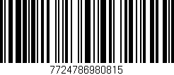 Código de barras (EAN, GTIN, SKU, ISBN): '7724786980815'