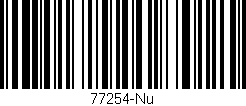 Código de barras (EAN, GTIN, SKU, ISBN): '77254-Nu'