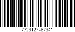Código de barras (EAN, GTIN, SKU, ISBN): '7726127467641'