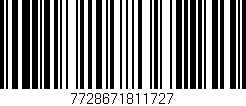 Código de barras (EAN, GTIN, SKU, ISBN): '7728671811727'
