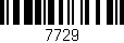 Código de barras (EAN, GTIN, SKU, ISBN): '7729'