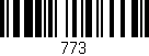 Código de barras (EAN, GTIN, SKU, ISBN): '773'