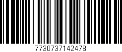 Código de barras (EAN, GTIN, SKU, ISBN): '7730737142478'