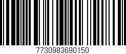 Código de barras (EAN, GTIN, SKU, ISBN): '7730983690150'